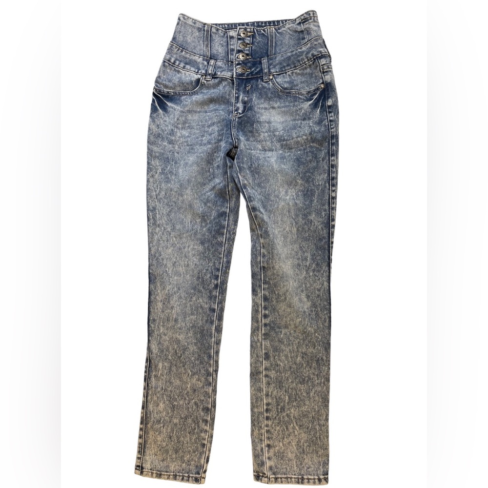 Parasuco Acid Wash High Rise Skinny Jeans Size 29